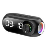 Alarm Clock with Fm Radio, Bluetooth Speaker, Portable Subwoofer, Music Player