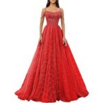 Customized Off The Shoulder A-Line Prom Dresses Long Ball Gown