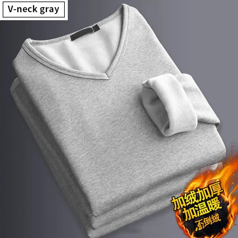 Vneck gray