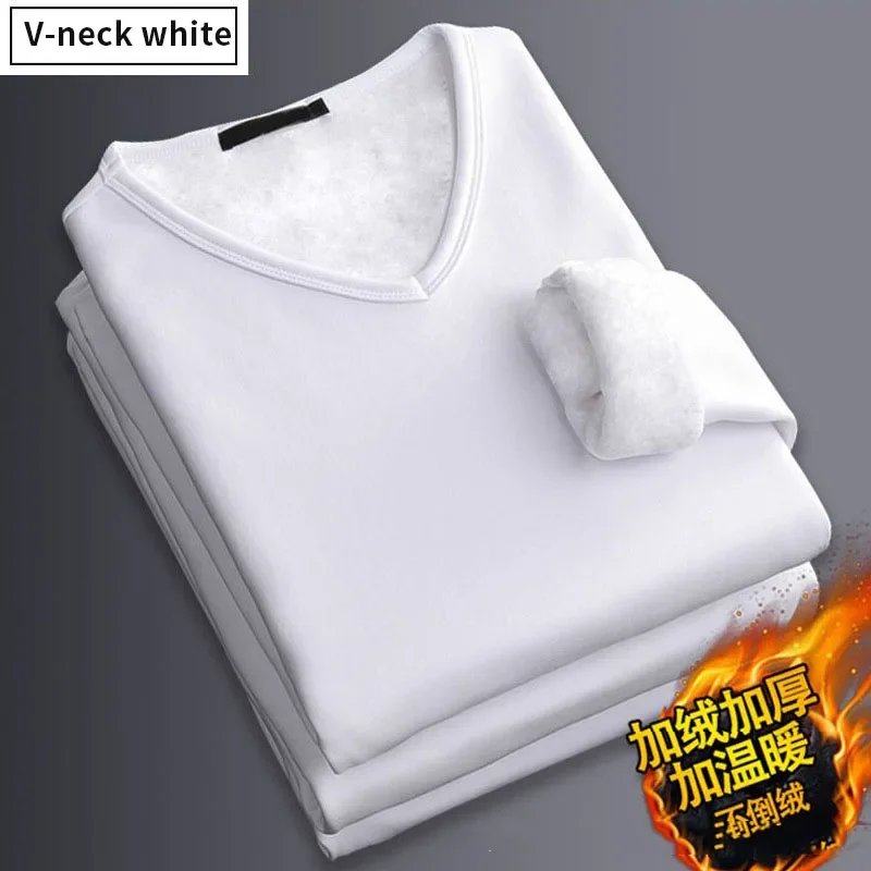 Vneck white