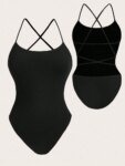 Plus Size Womens Summer New One Piece Swimsuit