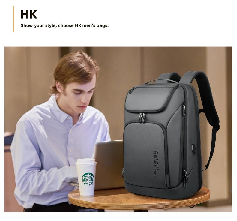 17 Inch Laptop Backpack Multifunctional Anti-Theft Backpack