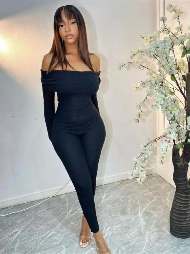 Women's Off-Shoulder jumpsuit