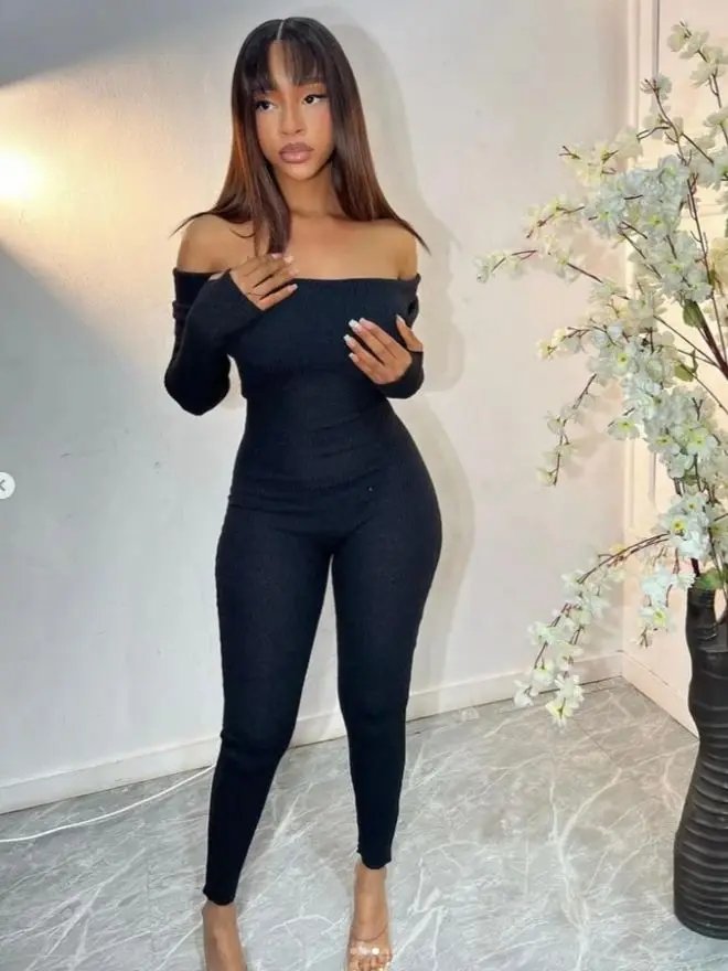 Women's Off-Shoulder jumpsuit
